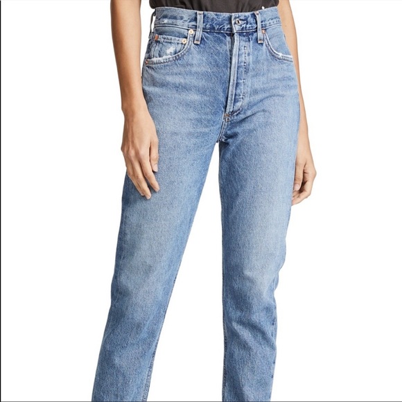 Agolde Denim - Agolde Jamie Classic Jeans in Passenger